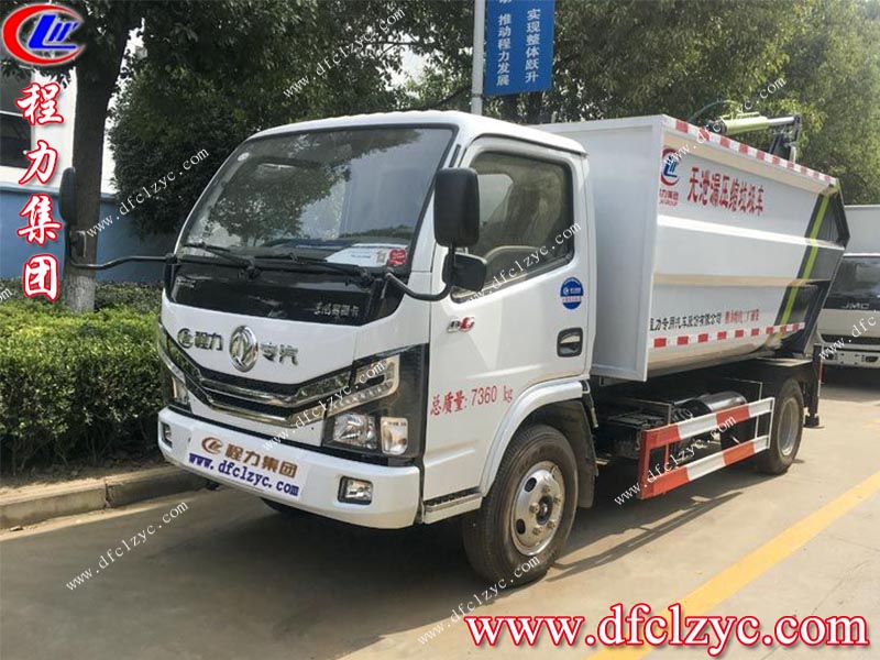 （國(guó)六）東風(fēng)小多利卡4方壓縮垃圾車